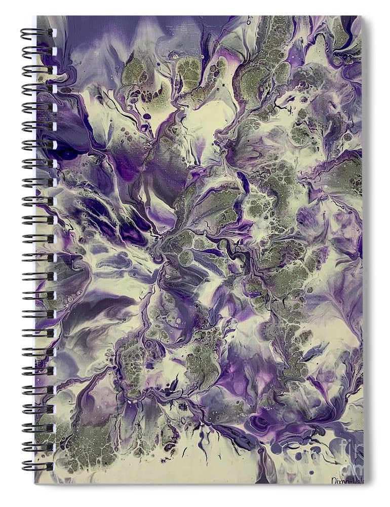 Amethyst Tree - Spiral Notebook