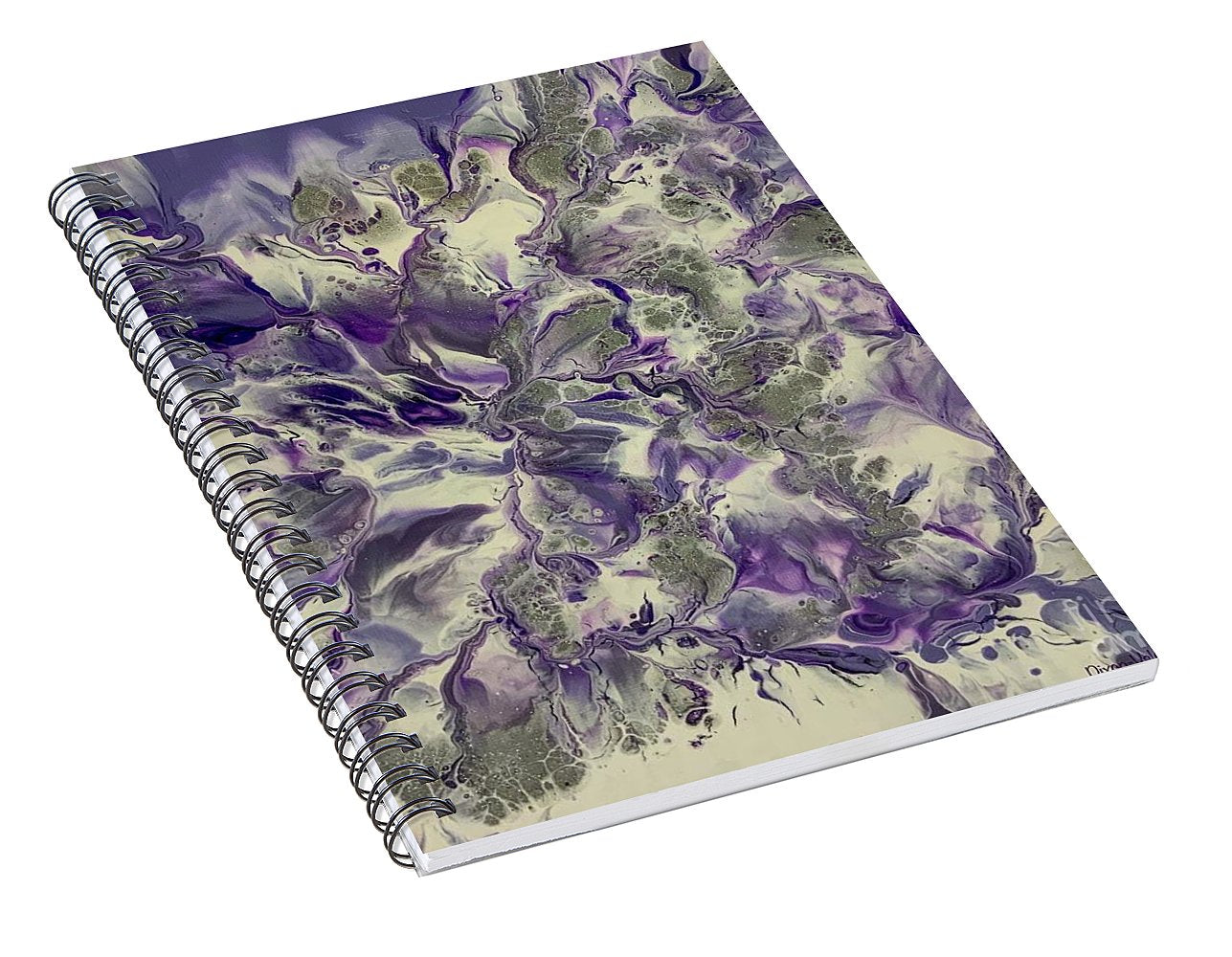 Amethyst Tree - Spiral Notebook