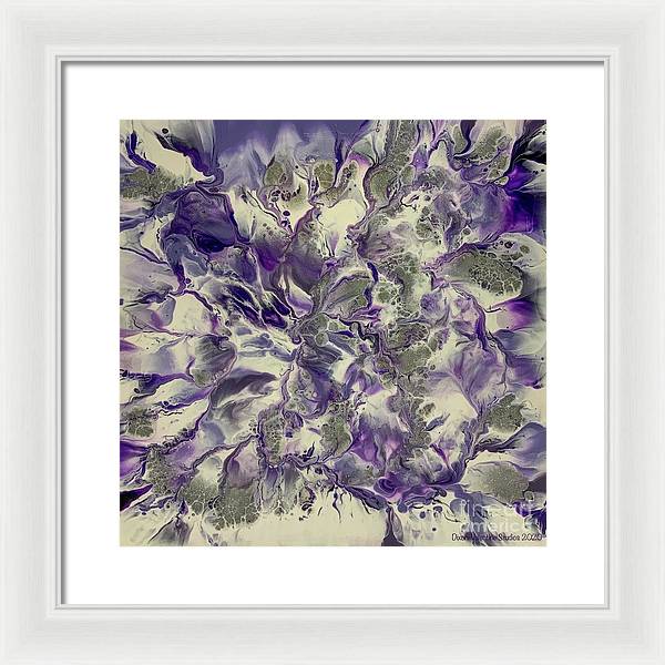 Amethyst Tree - Framed Print