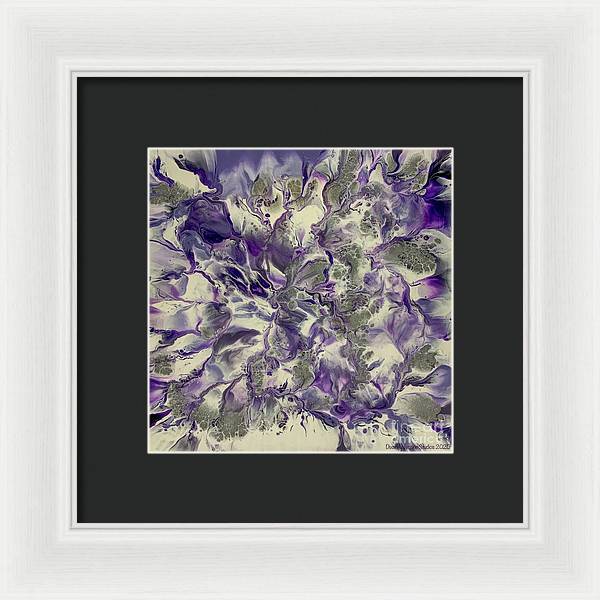 Amethyst Tree - Framed Print