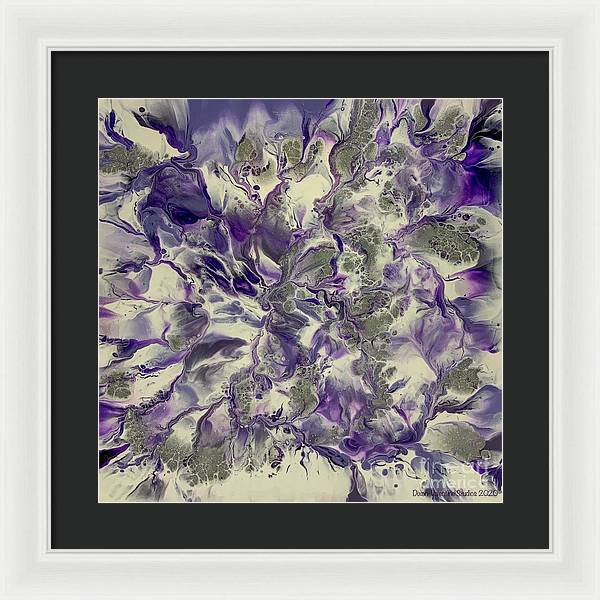 Amethyst Tree - Framed Print