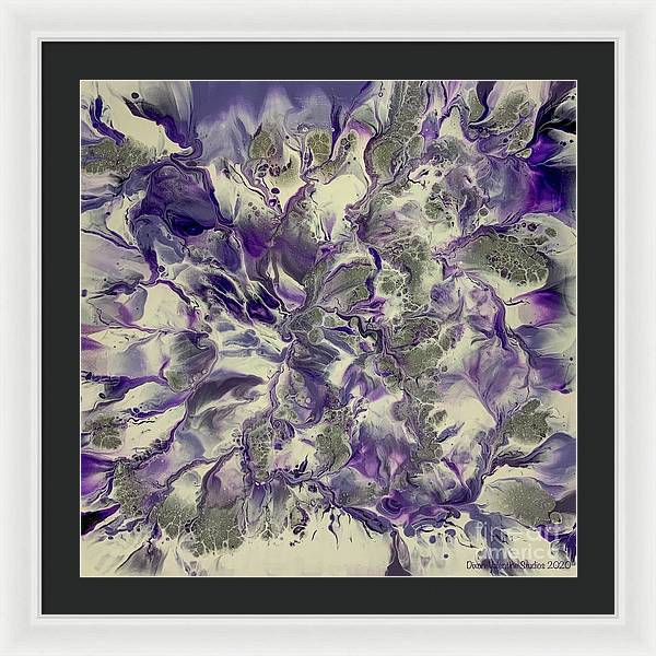 Amethyst Tree - Framed Print