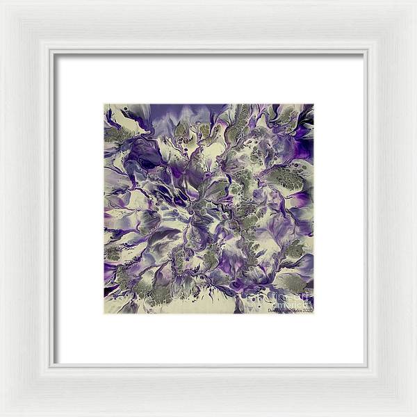 Amethyst Tree - Framed Print