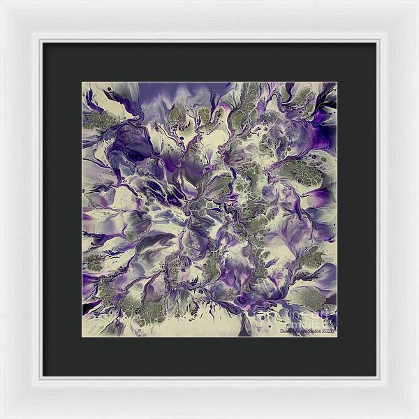 Amethyst Tree - Framed Print