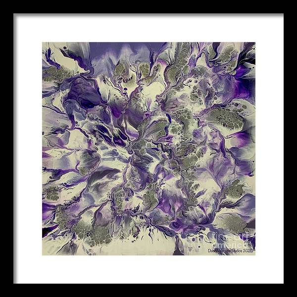 Amethyst Tree - Framed Print