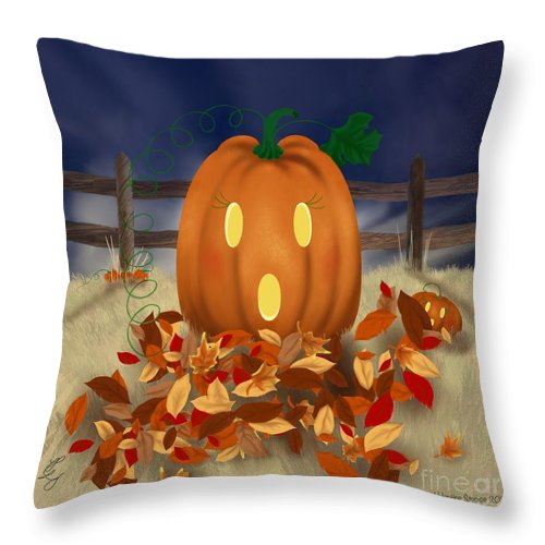 Autumn Surprise - Throw Pillow