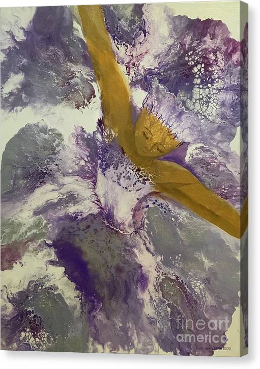 Ballet in Purple - Canvas Print