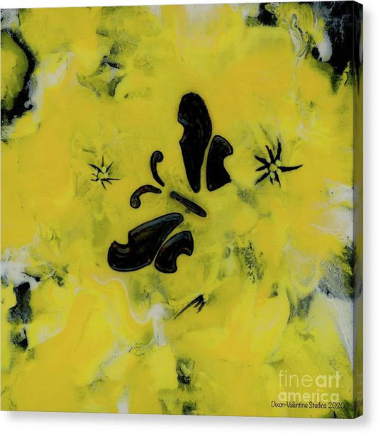 Black Butterfly - Canvas Print