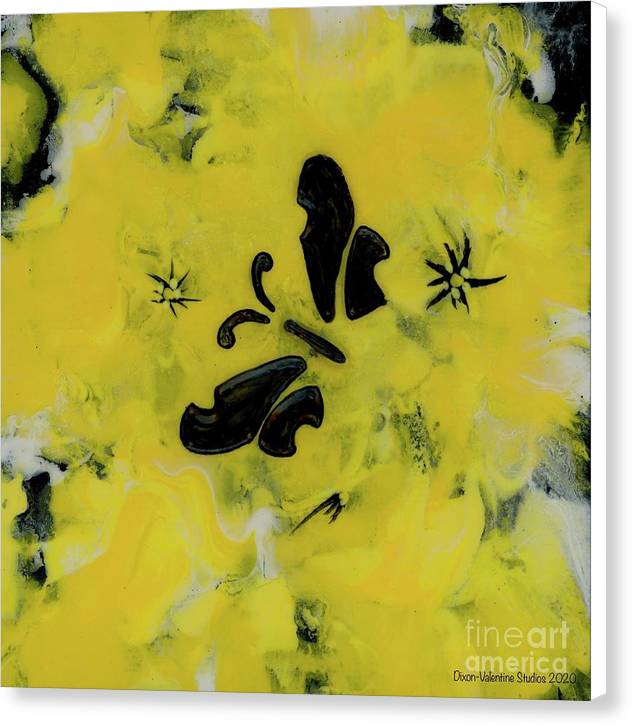 Black Butterfly - Canvas Print