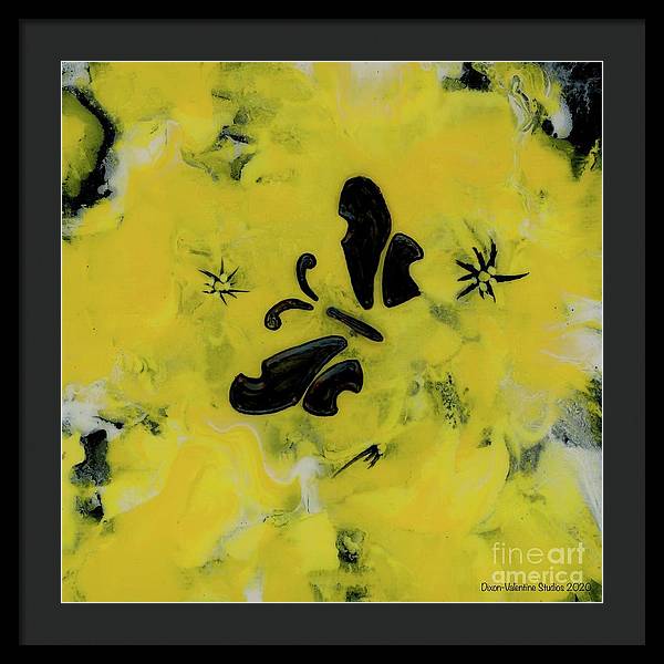 Black Butterfly - Framed Print