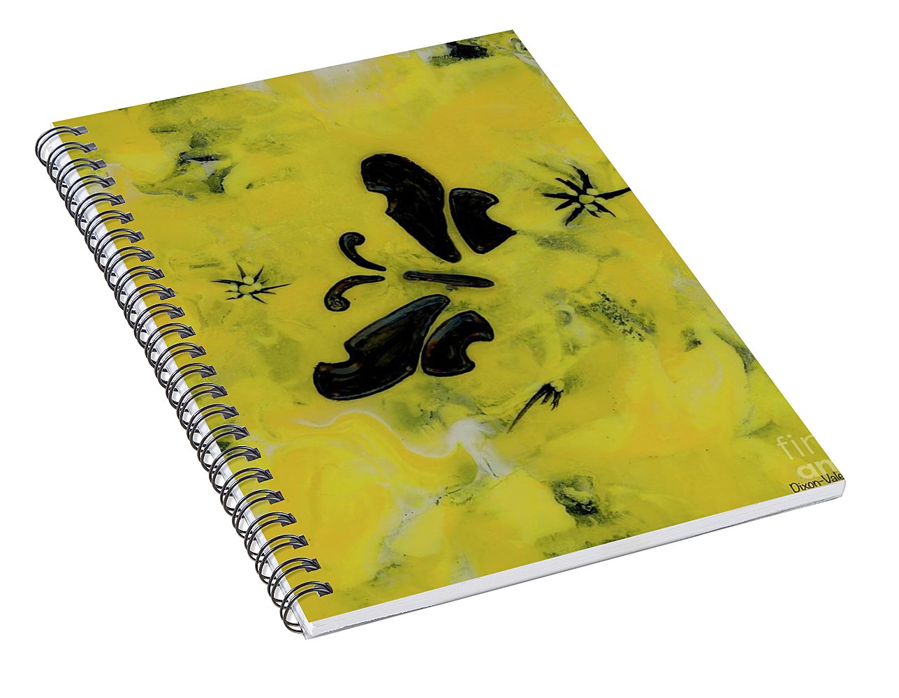 Black Butterfly - Spiral Notebook