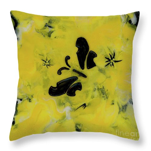 Black Butterfly - Throw Pillow