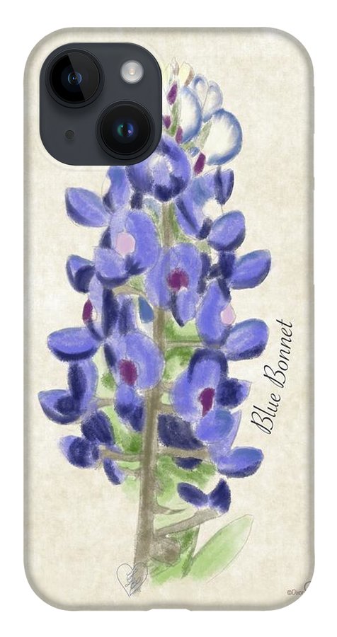 Blue Bonnet - Phone Case