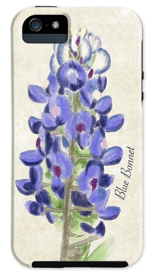 Blue Bonnet - Phone Case