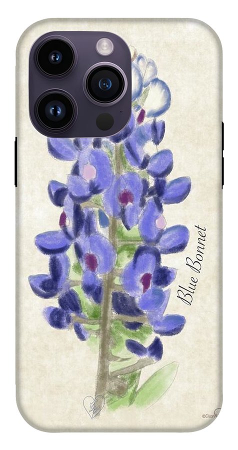 Blue Bonnet - Phone Case