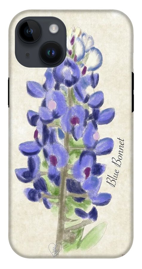 Blue Bonnet - Phone Case