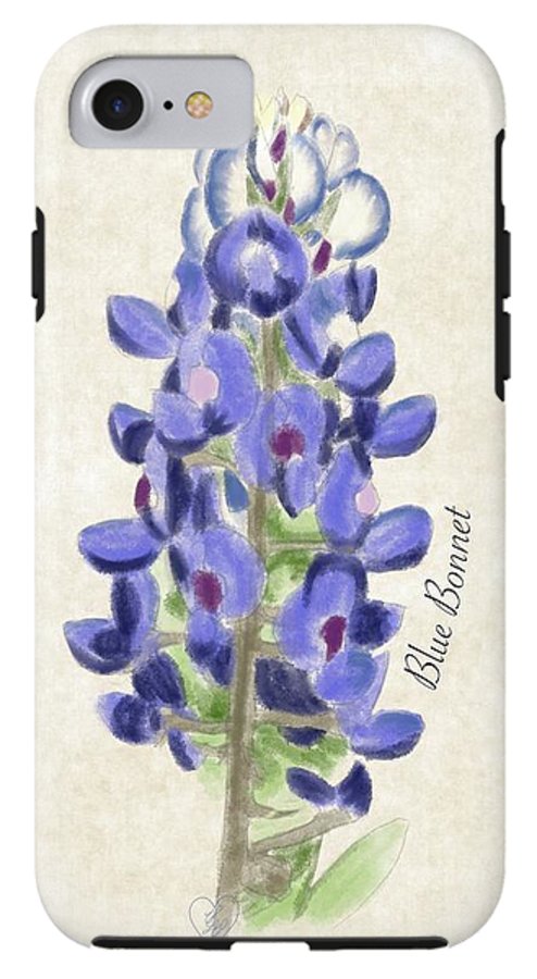 Blue Bonnet - Phone Case