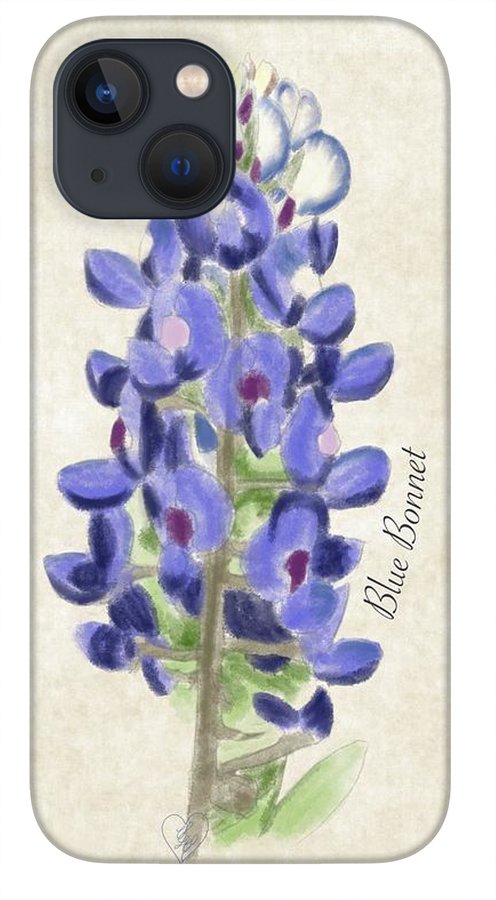 Blue Bonnet - Phone Case