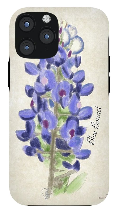 Blue Bonnet - Phone Case