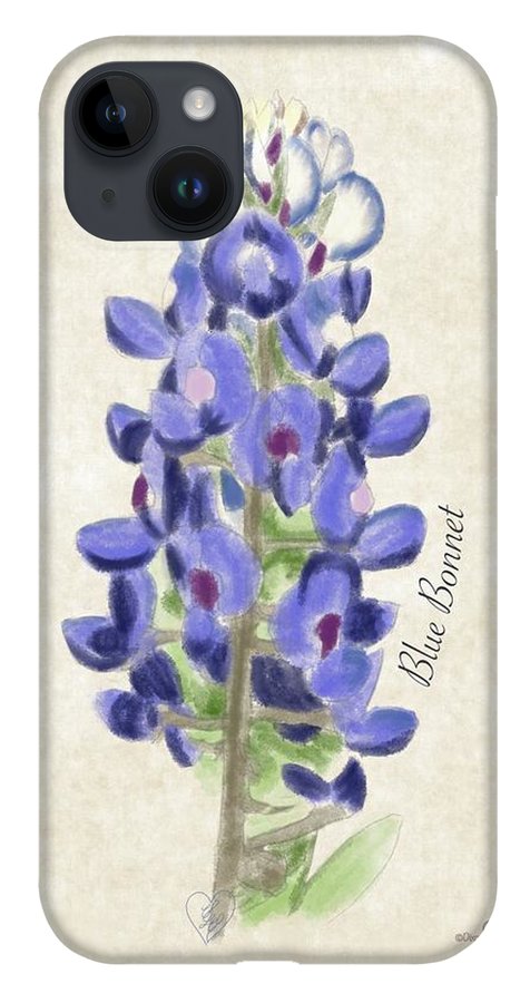 Blue Bonnet - Phone Case