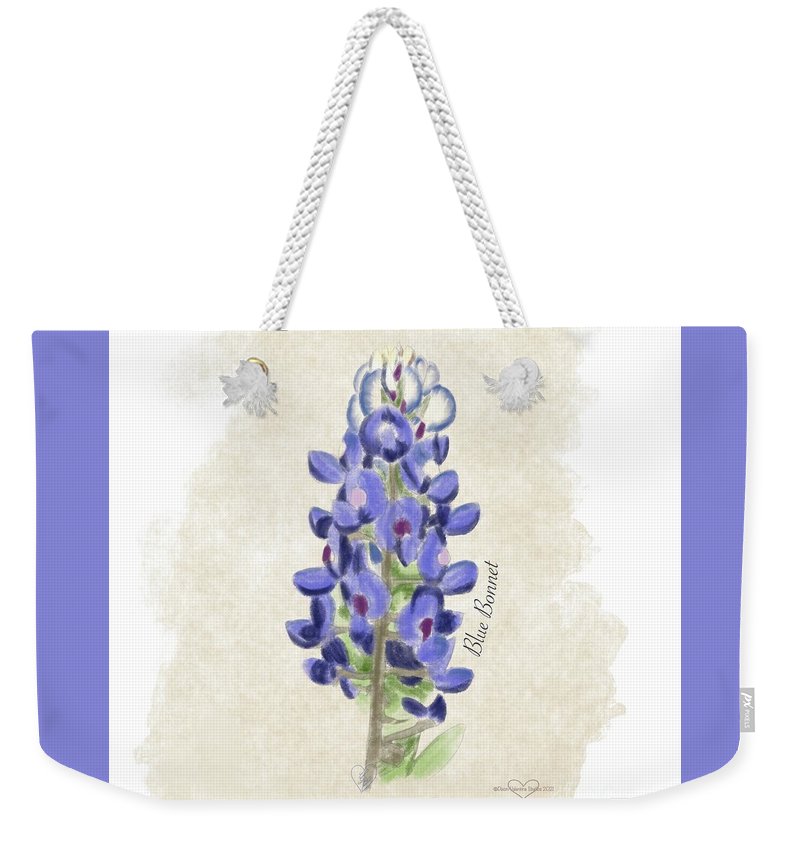 Blue Bonnet - Weekender Tote Bag