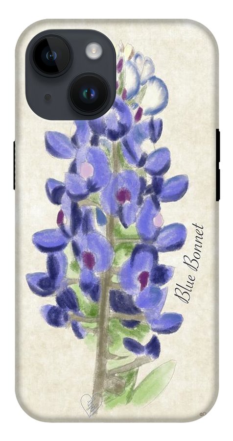 Blue Bonnet - Phone Case