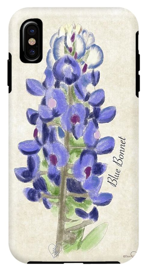 Blue Bonnet - Phone Case