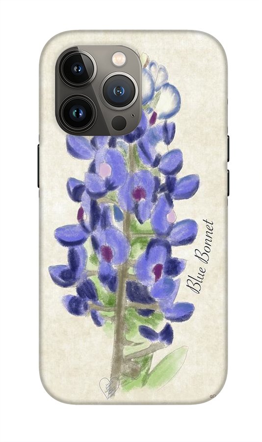 Blue Bonnet - Phone Case