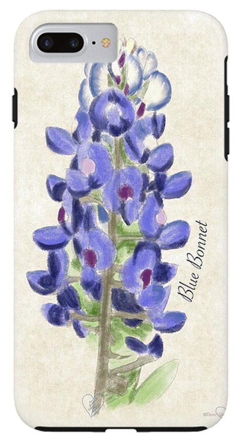 Blue Bonnet - Phone Case