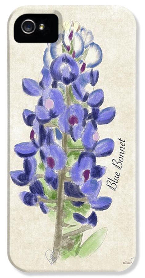 Blue Bonnet - Phone Case