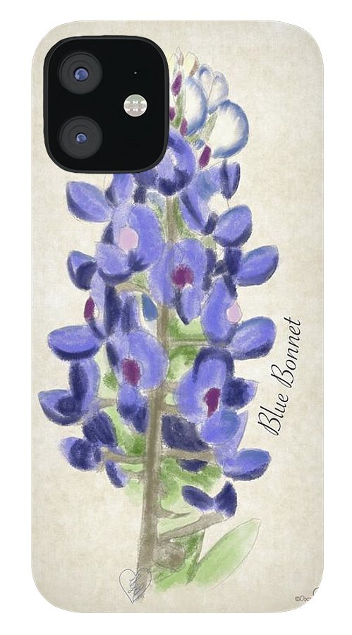 Blue Bonnet - Phone Case