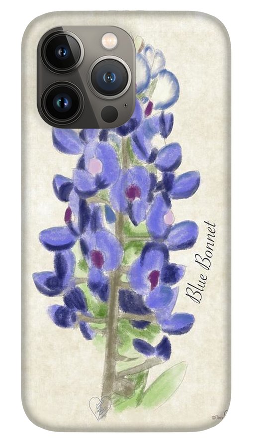 Blue Bonnet - Phone Case