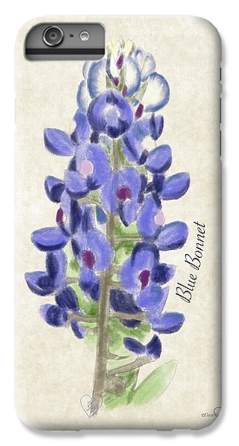 Blue Bonnet - Phone Case