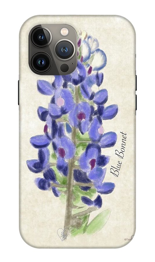 Blue Bonnet - Phone Case