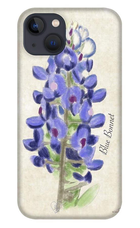 Blue Bonnet - Phone Case