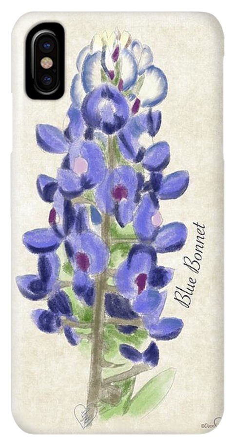 Blue Bonnet - Phone Case