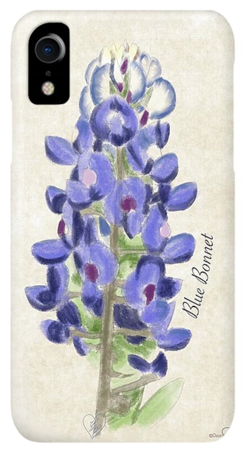 Blue Bonnet - Phone Case