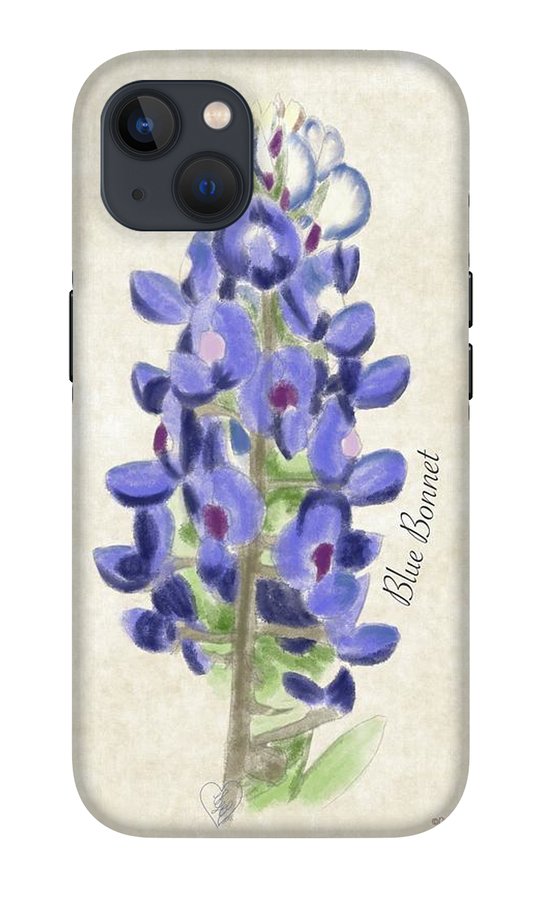 Blue Bonnet - Phone Case