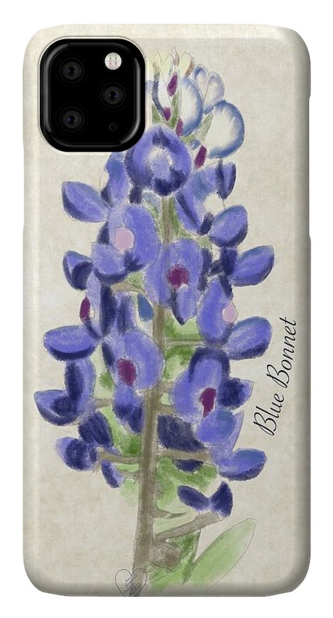 Blue Bonnet - Phone Case