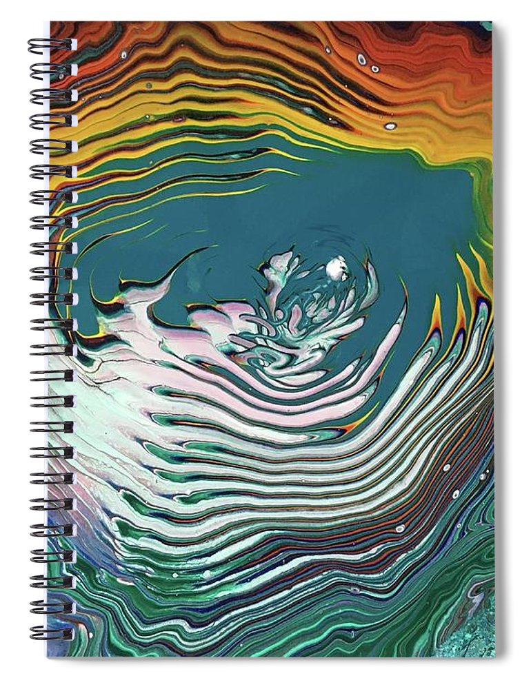 Blue Green Crab - Spiral Notebook