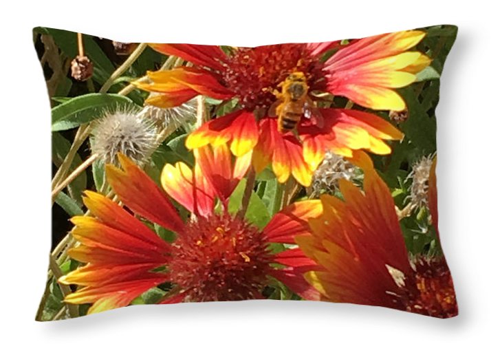 Busy Bee - Throw Pillow