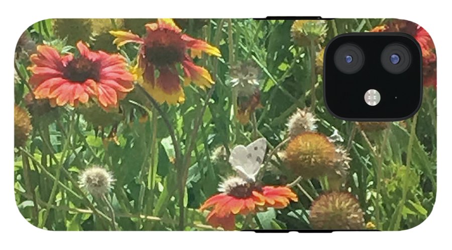 Butterfly on Gaillardia - Phone Case