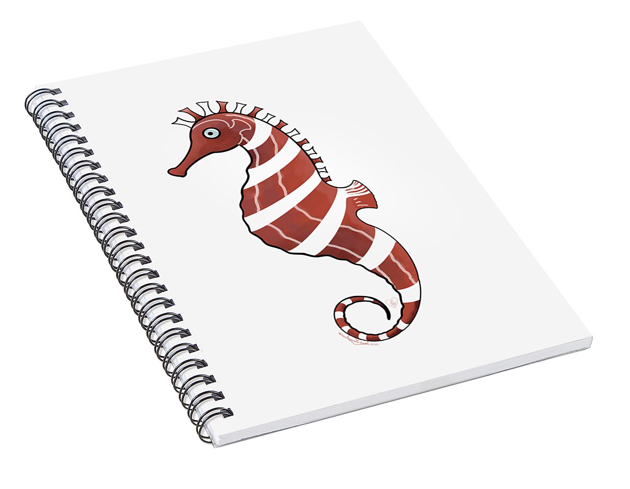 Candy the Seahorse  - Spiral Notebook