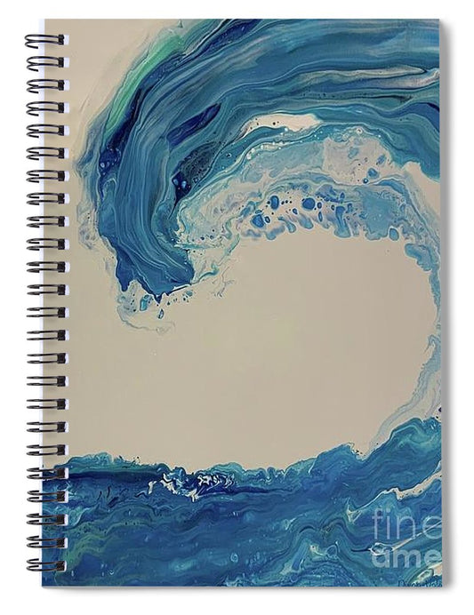 Catch a Wave - Spiral Notebook