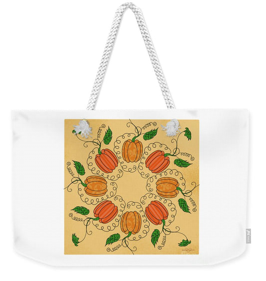 Circle of Pumpkins - Weekender Tote Bag