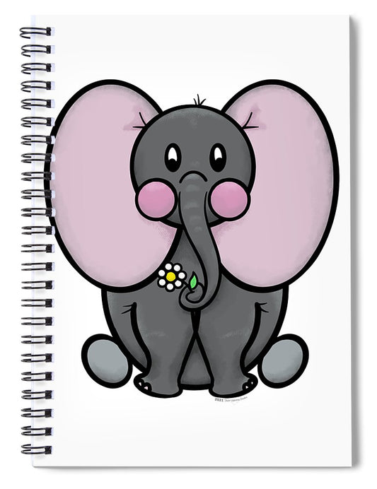 Elle-phant - Spiral Notebook