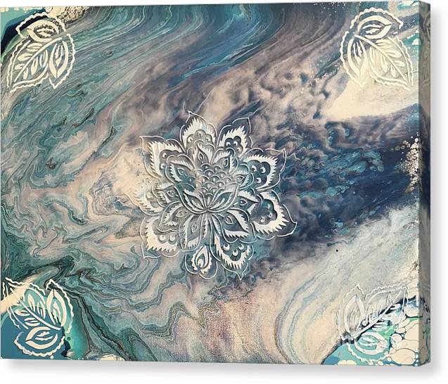 Ethereal Lotus - Canvas Print