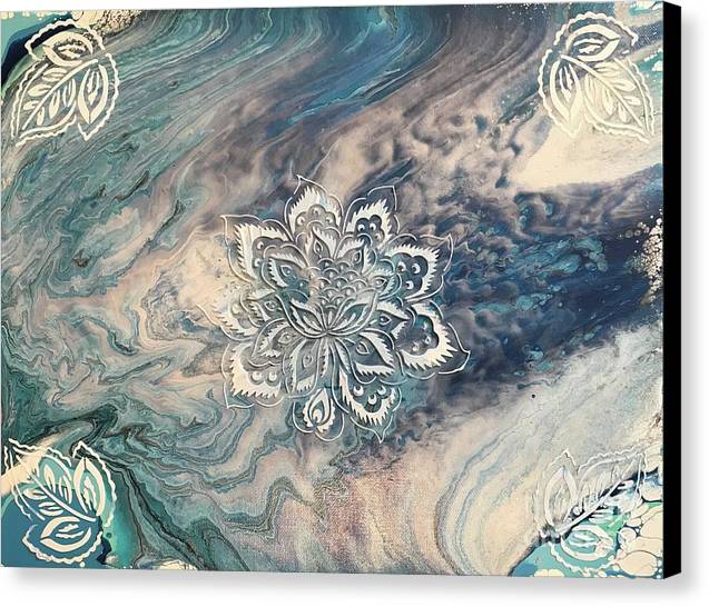 Ethereal Lotus - Canvas Print