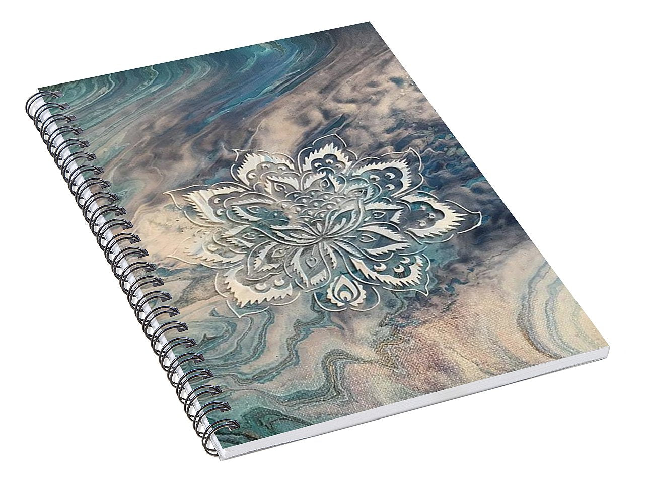 Ethereal Lotus - Spiral Notebook