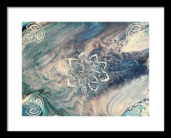 Ethereal Lotus - Framed Print